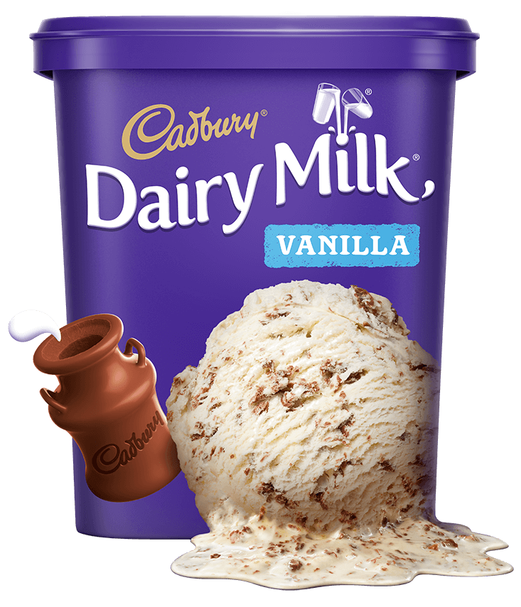 Cadbury® Dairy Milk® Vanilla Peters Ice Cream