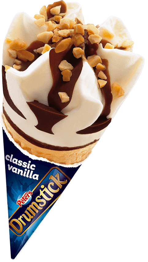 Ice Cream Cone Picture : Drumstick Peters Ice Cream Vanilla | stockpict