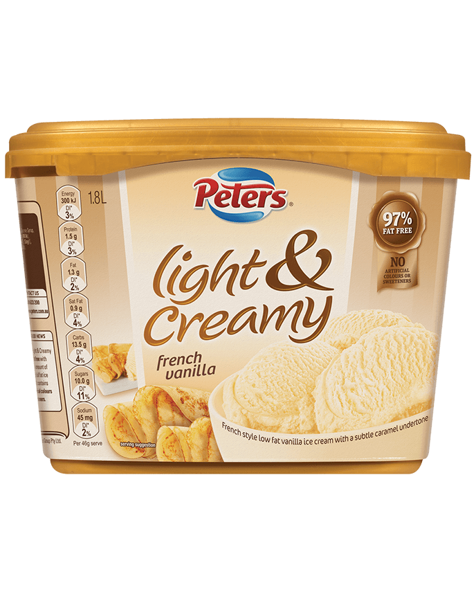 French Vanilla - Peters Ice Cream