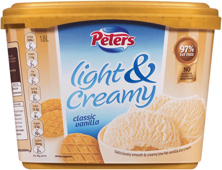 Classic Vanilla Slices Peters Ice Cream