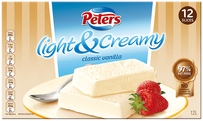 Classic Vanilla Slices Peters Ice Cream