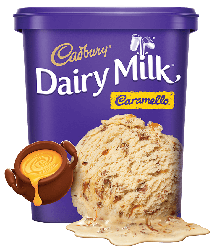 Cadbury® Dairy Milk® Caramello® Peters Ice Cream